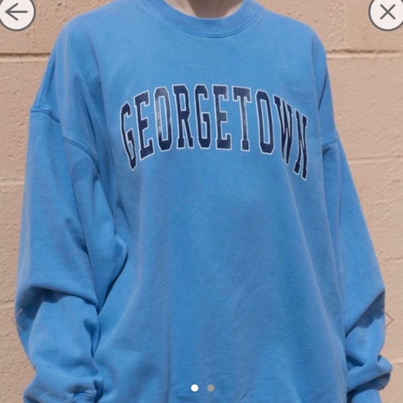 brandy melville georgetown sweatshirt